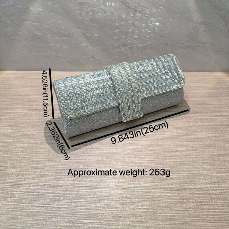 New Handheld Water Dia Sier Dress Wedding Evening Banquet Bag