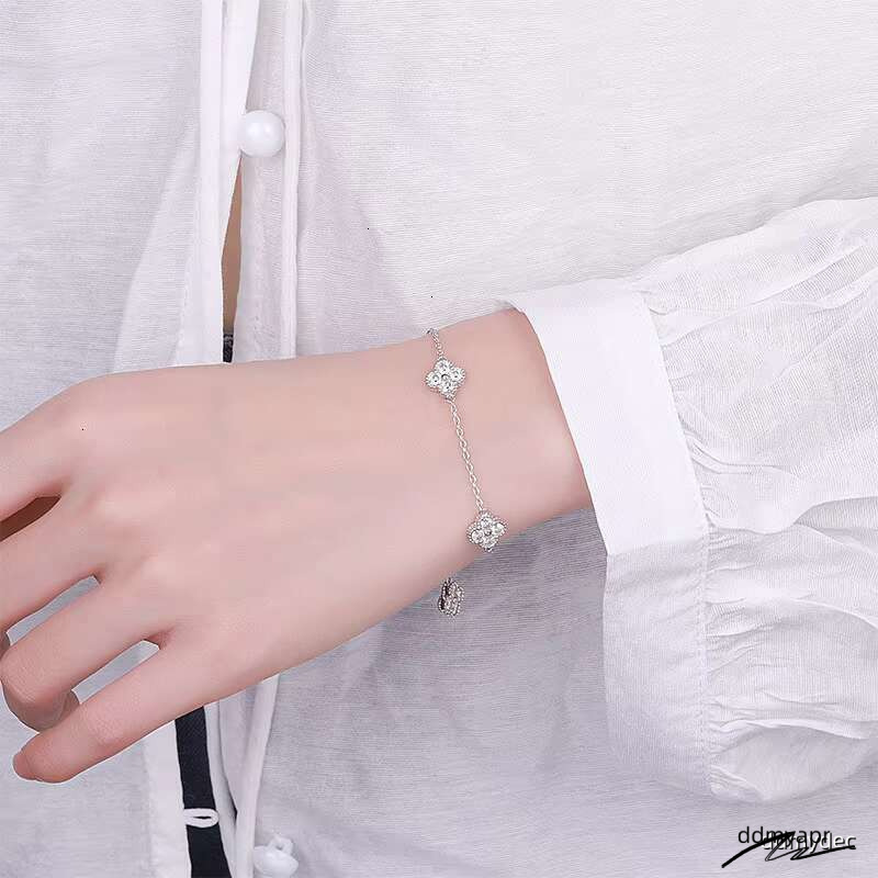 Gold Plated S Sier Moissanite Tennis Bracelet For Women VVS Dia Quality With GRA Certificate, Elegant Charm ddmydec Jewelry ddmydec