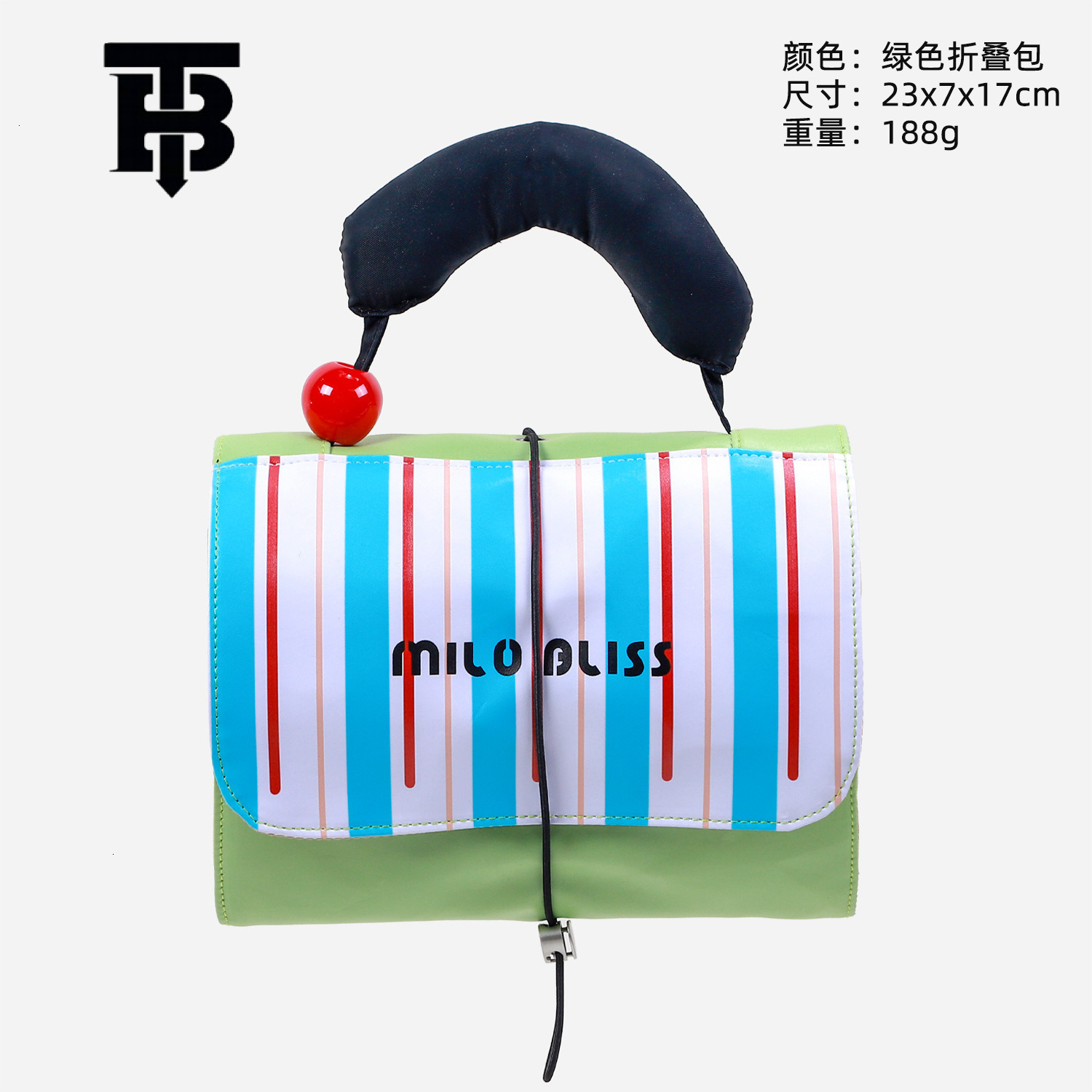 TB BHULAMTE Designer Bag New Luxury Bag Style Handheld Color-block Makeup Bag Large Capacity PU Leather Cosmetic Organizer Portable Travel Storage Toi