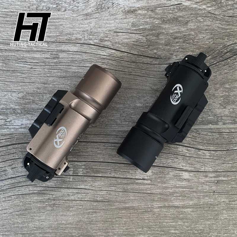 Tactical Surefir X300U X300 Ultra XH35 X300V Metal Pistol Scout Strobe LED Light Airsoft Weapon Gun Flashlight Lanterna TorchXJ250905