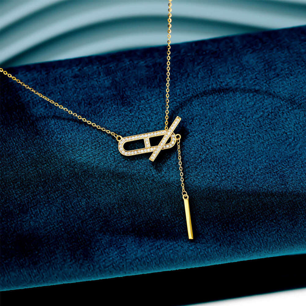 DH collections 2025 Winter: Women's High - end S925 Sterling Silver Pig - Nose Necklace