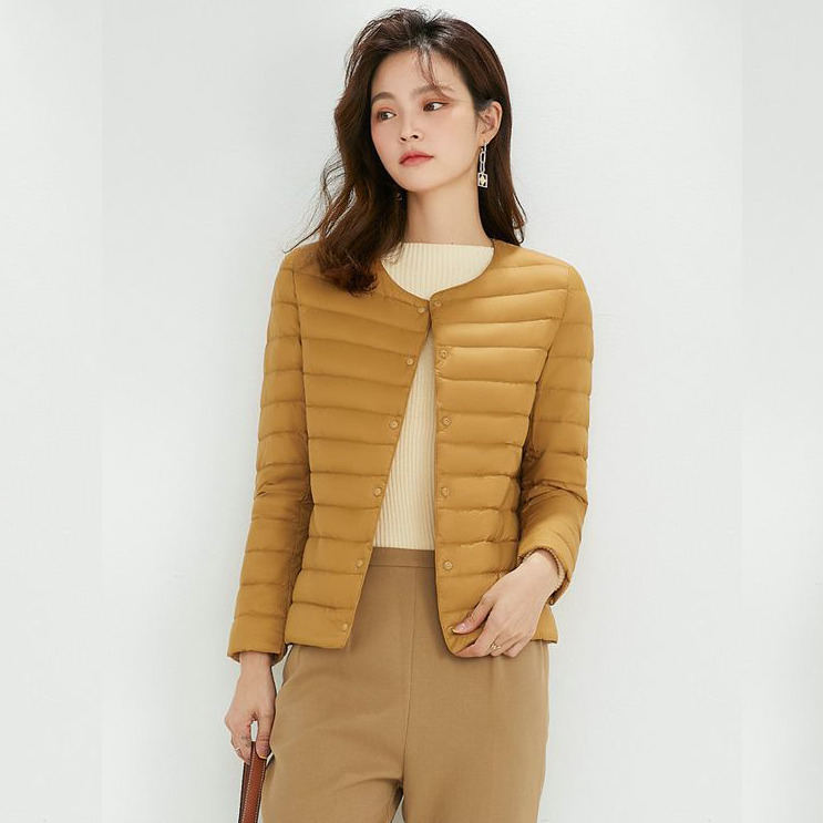 New Autumn Windbreaker 90% Duck Down Matte Fabric Lightweight Coat Ultra Light Women Warm Female Parka Down Jackets Plus Coats