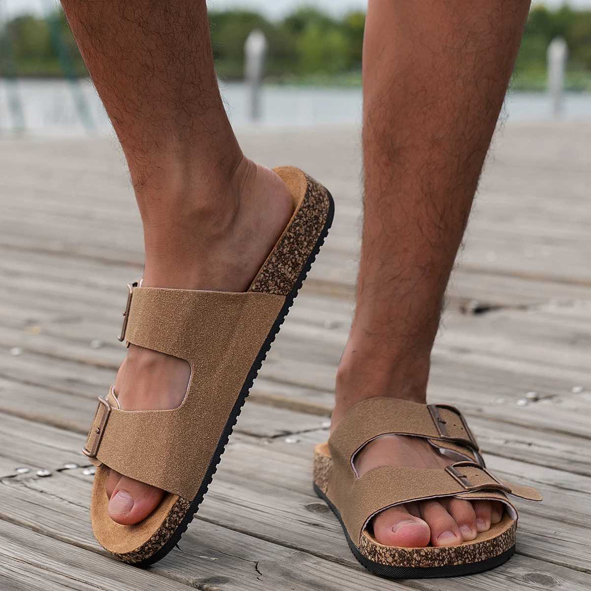 Mens Fashion Mens Slippers Womens Home Outdoor Waterproof and Anti slip Multi functional Sandals Shoe Sizes 3946 W250905