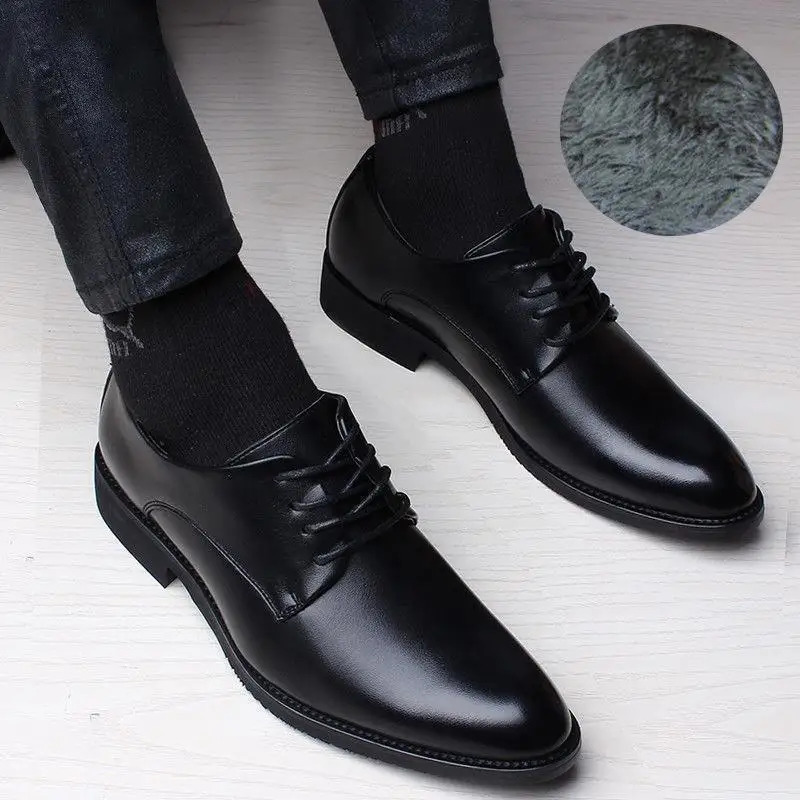 Pointed Men Dress Shoes Business Leather Shoes for Men Suits Shoes Men Chaussure Oxfords Wedding Shoes Sapatos Social Masculino 250903
