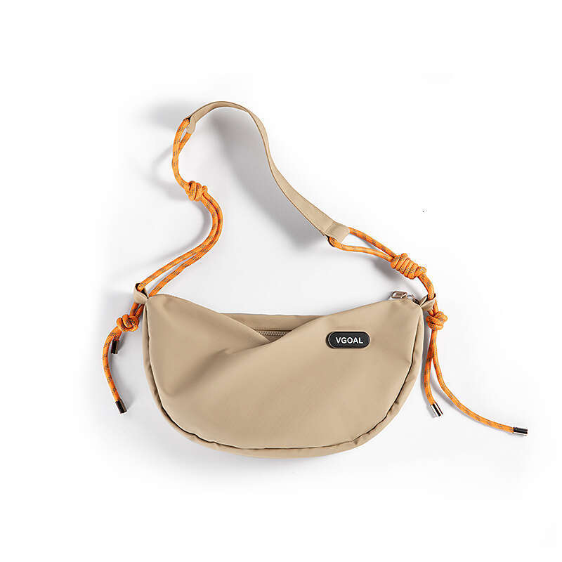 Figo Unisex Crossbody Casual Simple Lightweight Reflective Rope Niche Shoulder Ultra-light Trendy Chest Bag