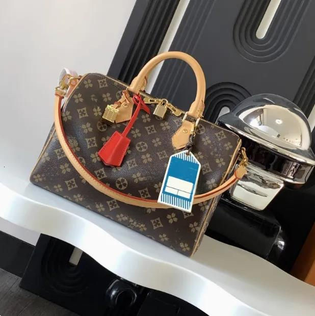 Free shipping High quality 2025 new designer bag luxury bag crossbody bags speeds shoulder bag denim fashion letters print flowers shopping handbags travel