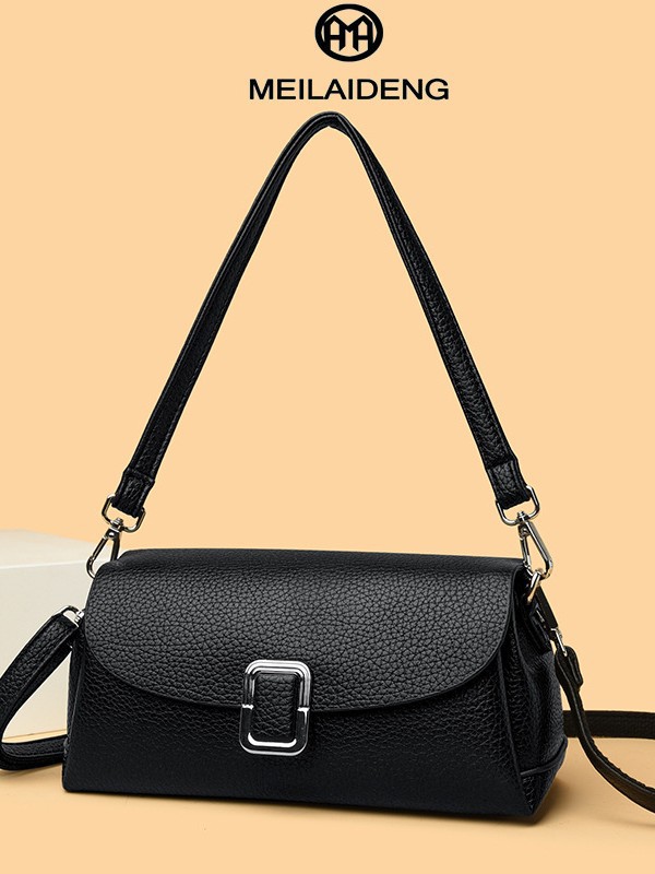 2025 New Style Crossbody For Middle-Aged Mothers Korean Version Simple And Fashionable Shoulder Elegant Armpit Small Square Bag