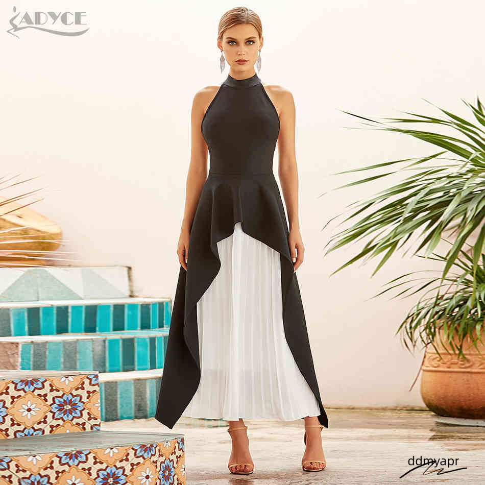 Nightclub Dresses: Women's Sexy White Two-Piece Bodycon Bandage Set - Sleeveless Party Outfit, Casual Summer ddmyday Style ddmyday ddmyday