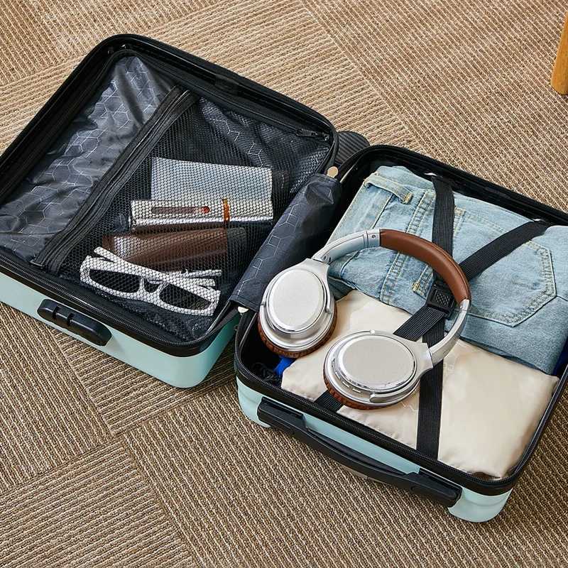 14Inch Luggage Fashion Trolley Suitcase Spinner Wholesale Petite Valise Travel Small Suitcase ABS CarryOn Mini Boarding Case Z250905