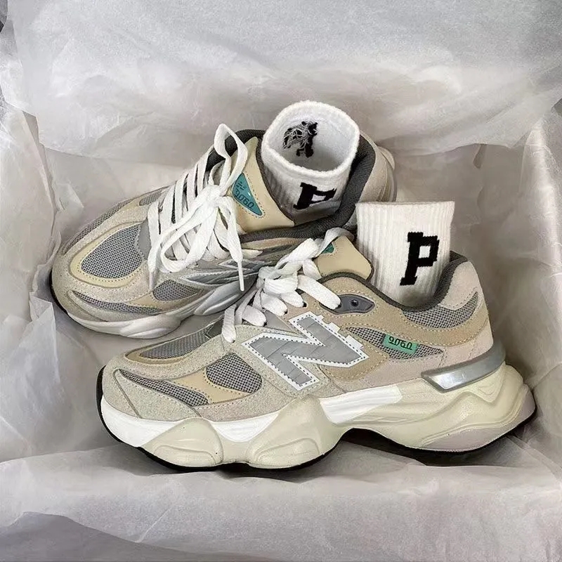 free Shipping Thick soled dad shoes couple running shoes men's shoes retro sports shoes students