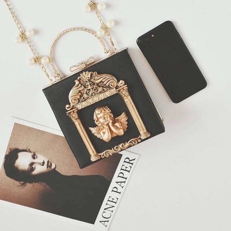 Angel Female Handbags Fashion Pearl Cross Body Brand Leather Women Shoulder Bag Ladies Hand Bags Sac A Main