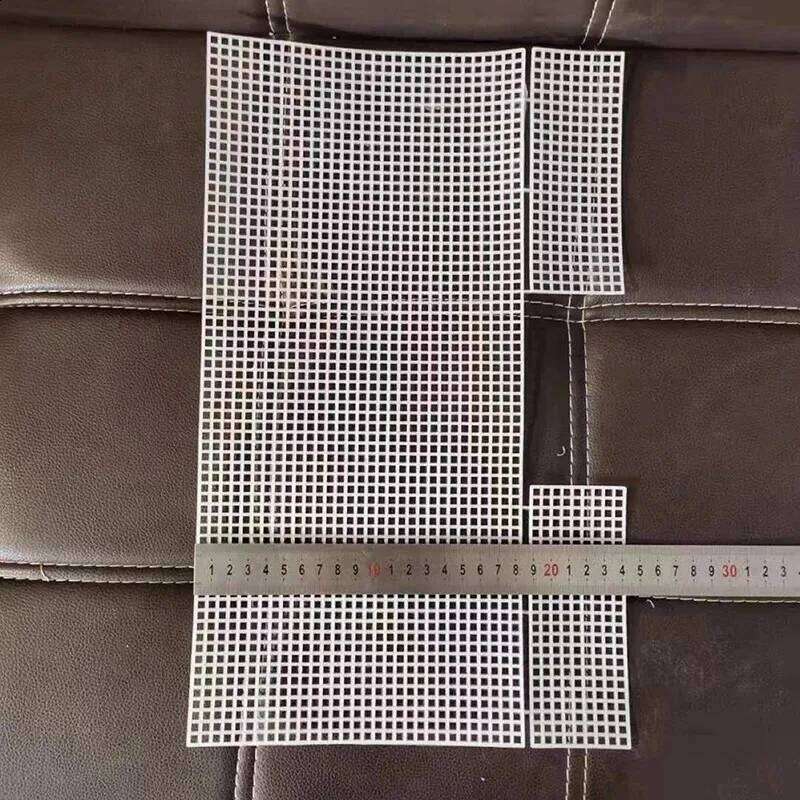 Knitting Weaving Plastic Mesh Sheet DIY Sewing Woven Purse Making Supplies Crochet Projects Bag Accessories 240725
