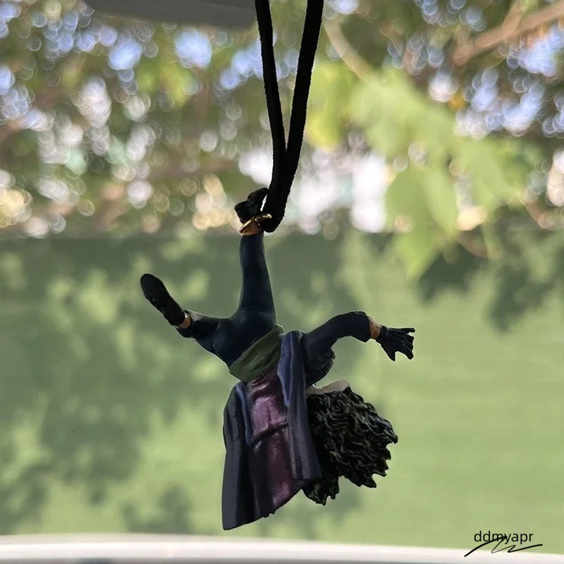 Car Pendant The Joker Hanging Acrobatic Ddmydec Clown Anime Figure Ornaments Auto Rearview Mirror Interior Decoration Accessories Gifts