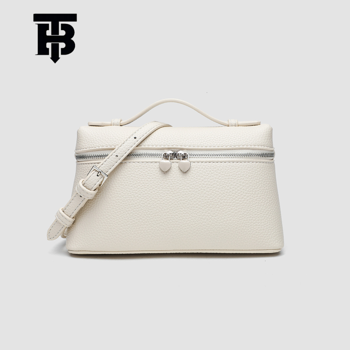 TB BHULAMTE Designer Bag Lunch Box Bag Gigi Same Style Fashion Women's Bag 2025 Spring Summer New Ostrich Pattern Handbag Shoulder Crossbody Luxu