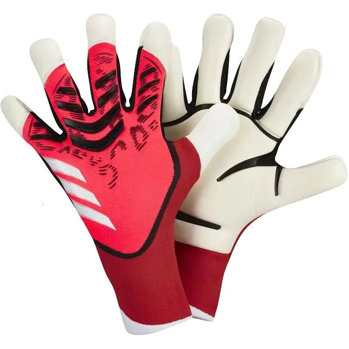 Adults Kids Goalkeeper Gloves Goalie Gloves Thicken Latex Football Soccer Antislip Protection Soccer Children Goalie Gloves 250905