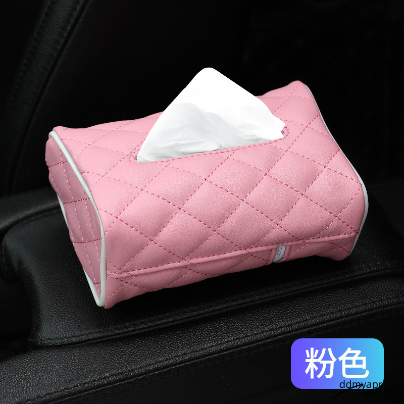 1 Pcs Black With Disposable Napkins Boxes Accessories Tissue Bag Organizer Car Decoration Auto Ddmydec Storage Ddmydec Ddmydec Ddmydec