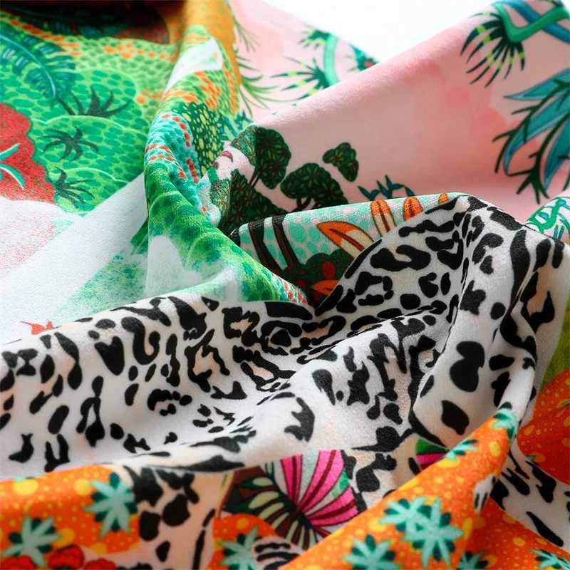 Decorative Lumbar Luxury case Retro Wild Animals Accent Cushion Cover Square 45x45cm Soft Velvet Cushion Cover Home Decoration Y250906