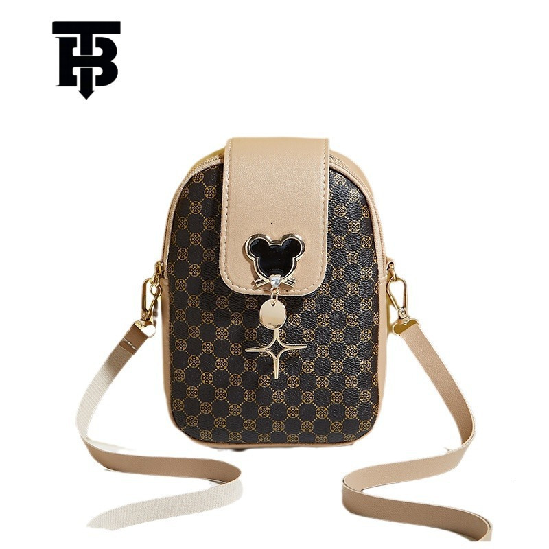 TB BHULAMTE Designer Bag Hot-selling Printed Phone Bag 2025 New Women Luxury Bag Bags Simple Small Bag Stylish Casual Crossbody Small Bag