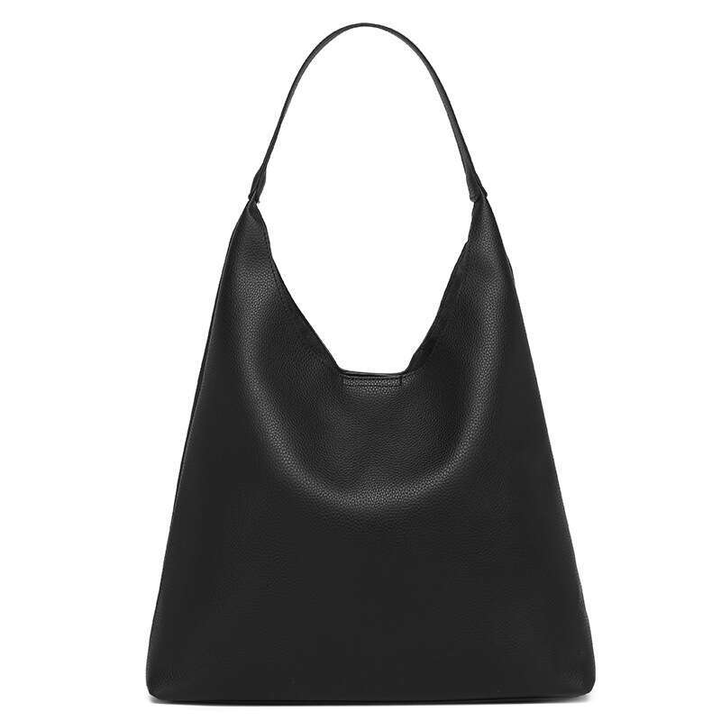 Trendy Commuter Tote for Women 2025 New Fashion Solid Color Textured Shoulder This Year's Popular Underarm Bag