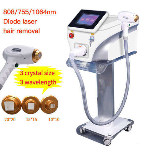 New Arrival Painless Diode Laser Beauty Equipment Hair Removal 755 808 1064Nm Triple Wavelength Diode Laser Depilation Machine For Women Use