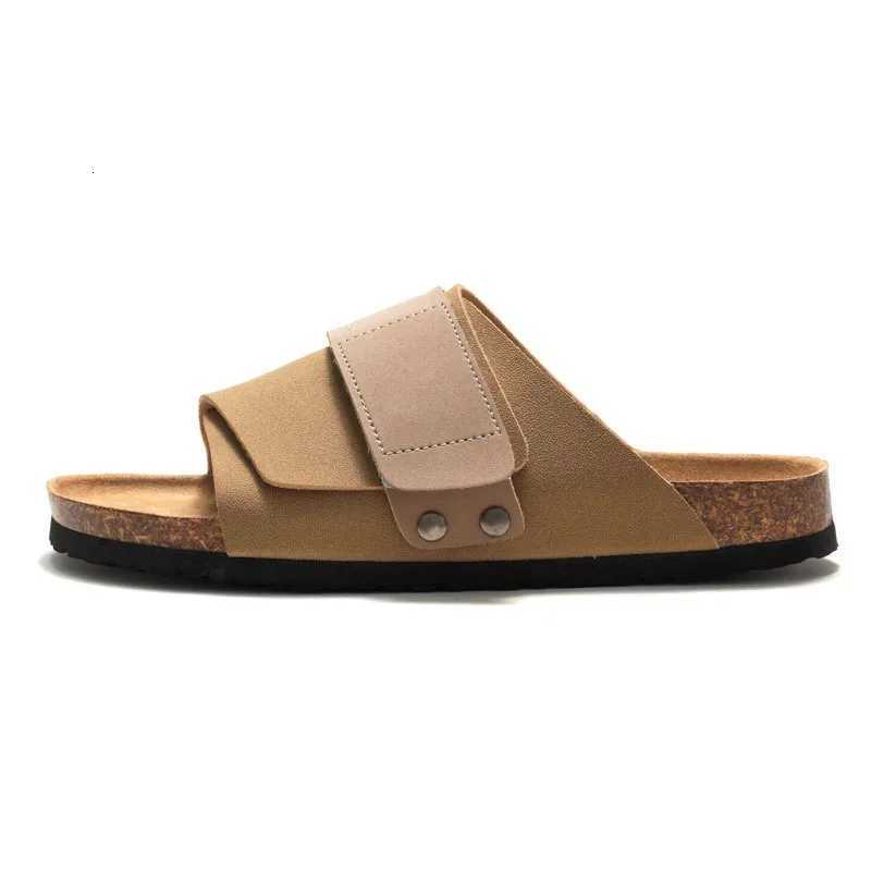 Wmens Cork slippers casual breathable comfort sandals summer flip flops beach Muller outdoor fashion mens shoes W250905