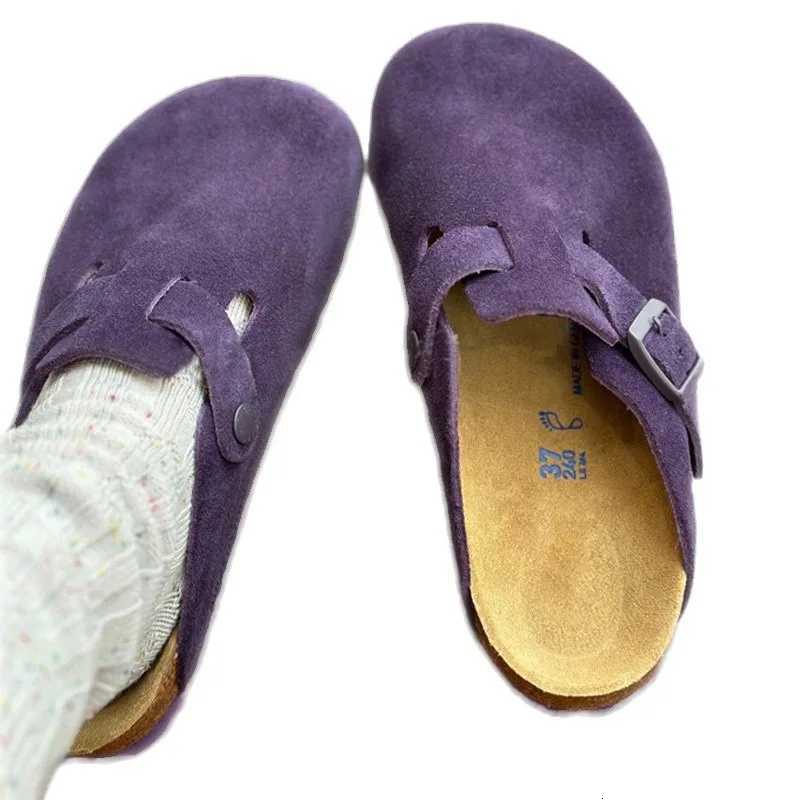 Retro Suede Women SlippersThick Bottom Elevator ShoesAutumnWinter Outdoor Lazy SlipOnIndoor Comfortable Casual Warm Shoes W250905