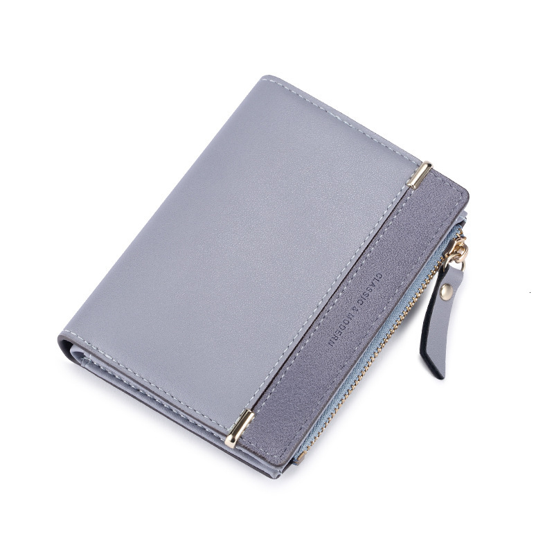Top quality Brand High Quality New Style Free Delivery Designer Bag Classic off Short Wallet Coin Purse Matte Wallet Clip Purse Talian New Free Delive