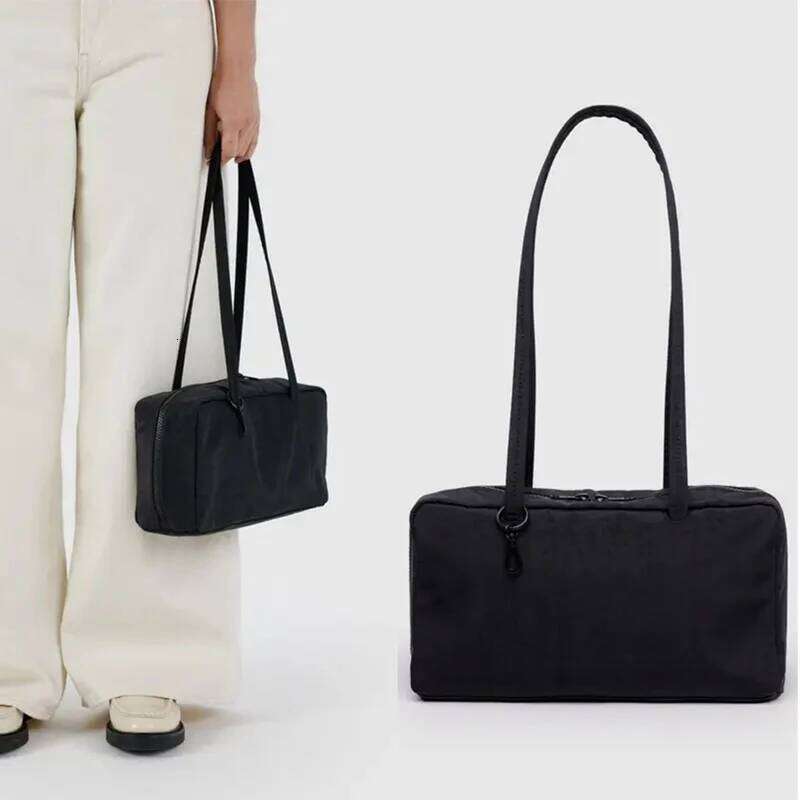 Solid Color Simple Square Niche Brand Design Canvas Large Capacity, Versatile Shoulder Bag Best-selling Lightweight Toteluxury bag tote bag