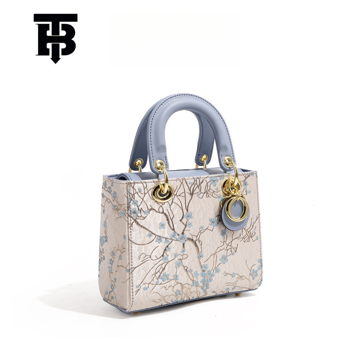 TB BHULAMTE Designer Luxury Bag Bag High-quality Women's Bag Large Capacity Handbag New Elegant Plum Blossom Embroidery Shoulder Bag Crossbody Ba