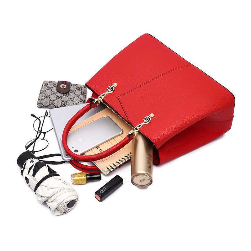 Donghong Cowhide Fashionable Large Capacity Handbag Shoulder Crossbody Bridal Bag