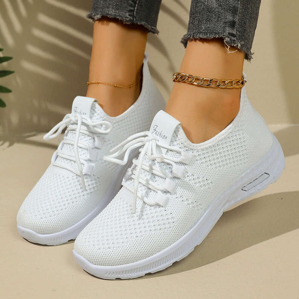 36-41 Large Size Summer New Fashion Casual Sneakers Single Designer Shoe Flyknit Women's Shoes