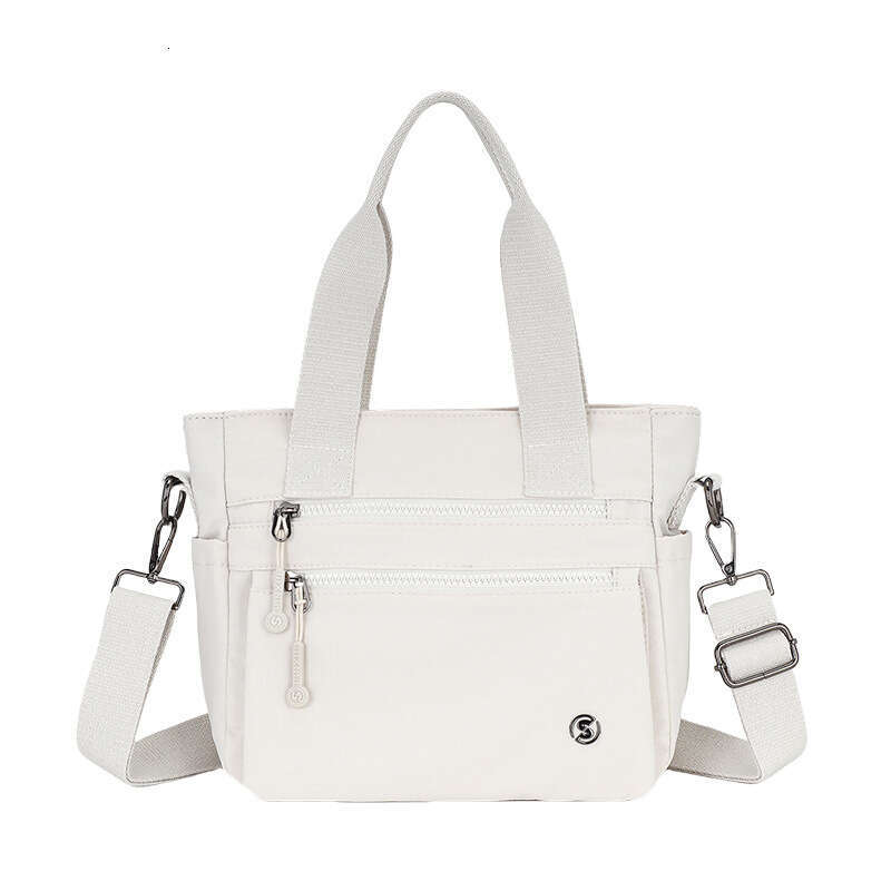 Trendy Crossbody for Women, Summer New Solid Color Nylon Small Square Mom Bag, Casual Shoulder Bag