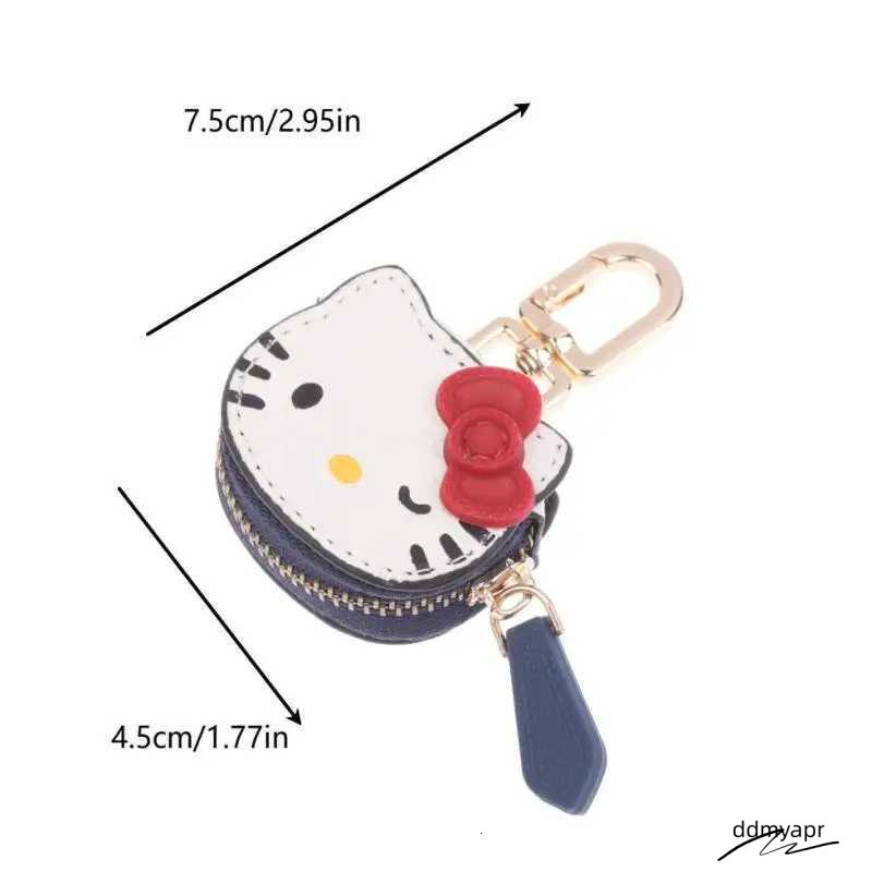 Elegant Faux Leather Bow Keychain - Cute Decorative Bag ddmyday Charm, Lightweight Daily Accessory, Perfect Birthday Treat ddmyday ddmyday