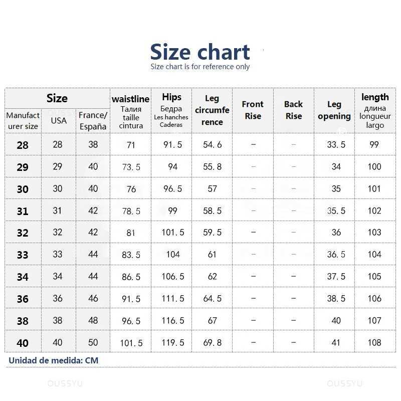 OUSSYU Brand Men Jeans Slim Fit Skinny Denim Jeans Designer Elastic Ripped Hole Pants Blue Stretch Trousers for Men 2840 W250905