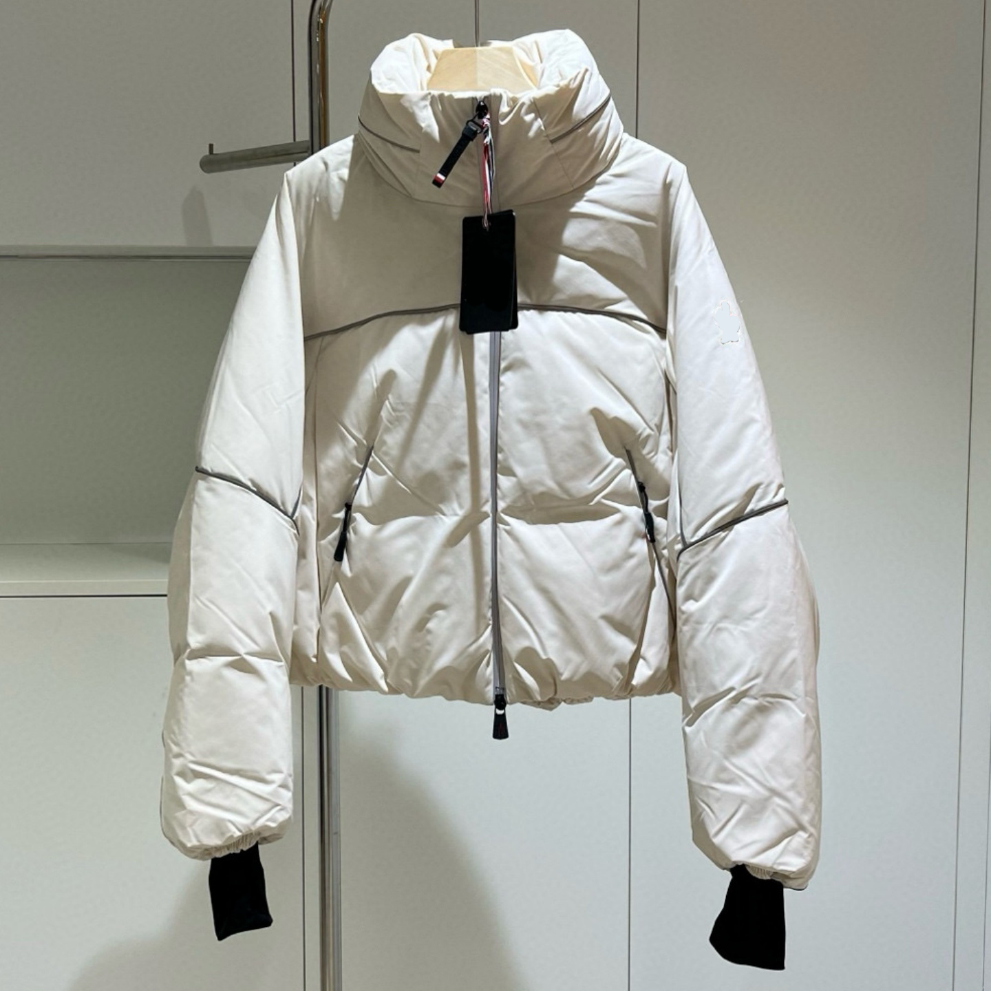 (Order by pic in opt, not by desc) Womens Stand - Collar Short Down Jacket - Stay Warm in Style