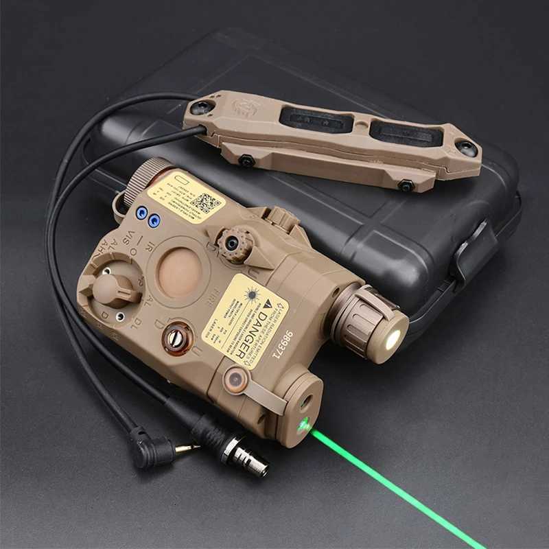 WADSN peq15 laser indicator PEQ 15 Set Green laser box flashlight dual control rat tail tactical flashlight Scout LightXJ250905