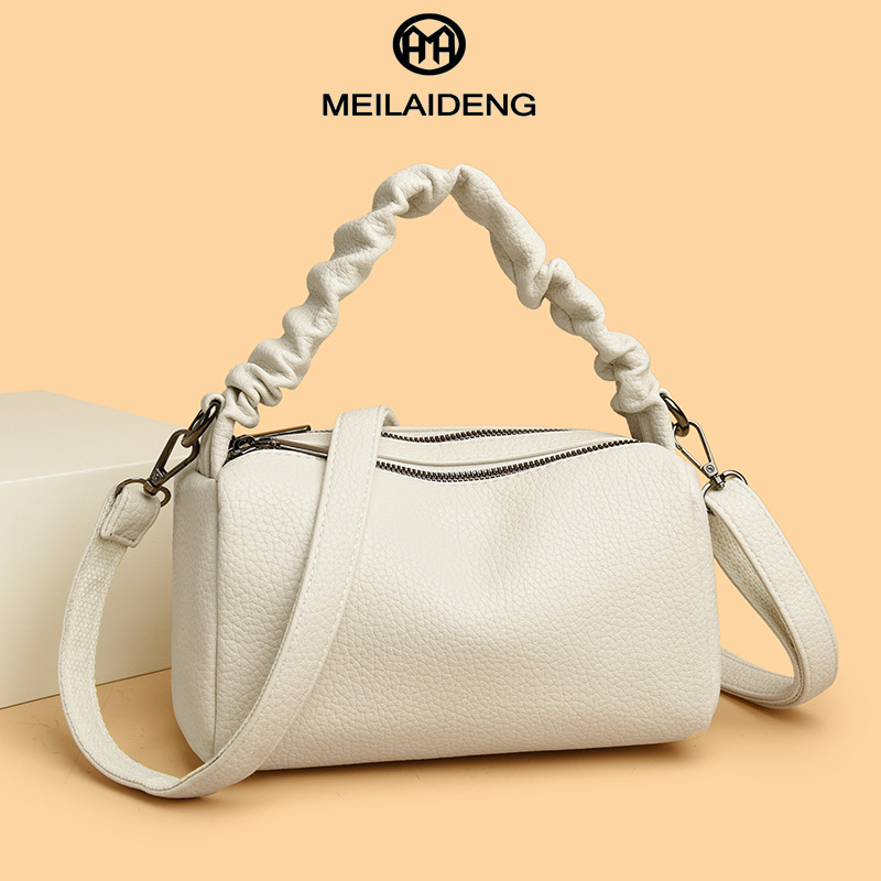 Women's Crossbody 2025 New Trendy Textured Pillow High-End Handbag Niche Shoulder Bag For Women