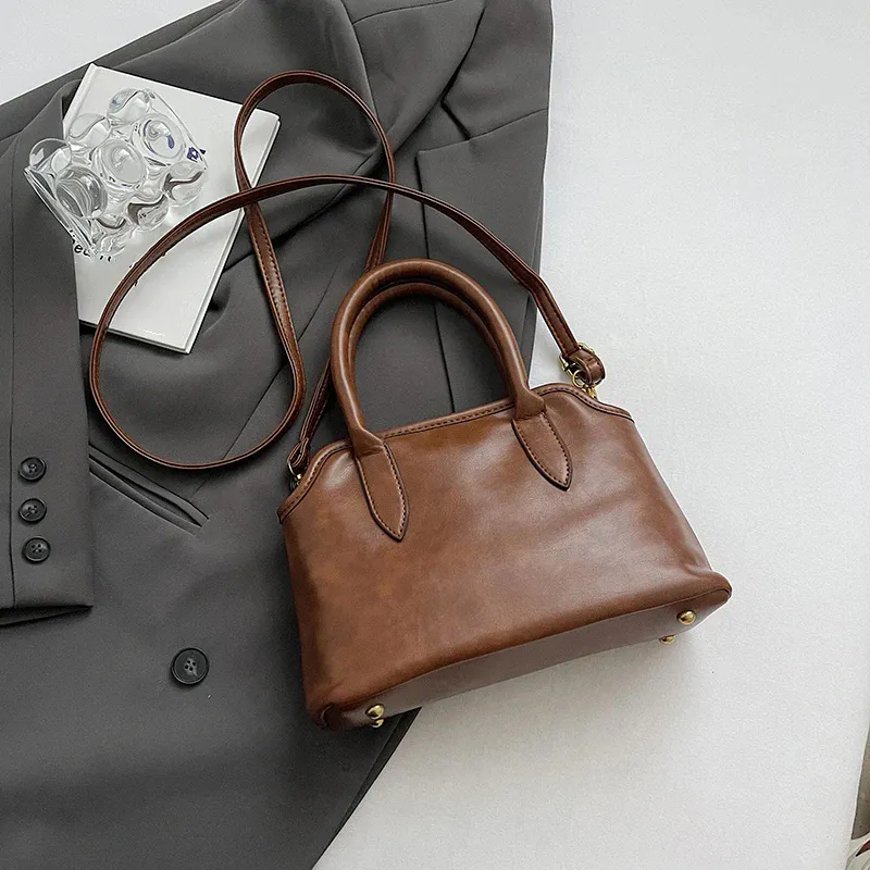 Designer Bag Shoulder Bag Luxury Bag Purse Crossbody Bag Vintage Style Women's Crescent Bag High Quality Leather Tote Bag Black Large Capacity Sh