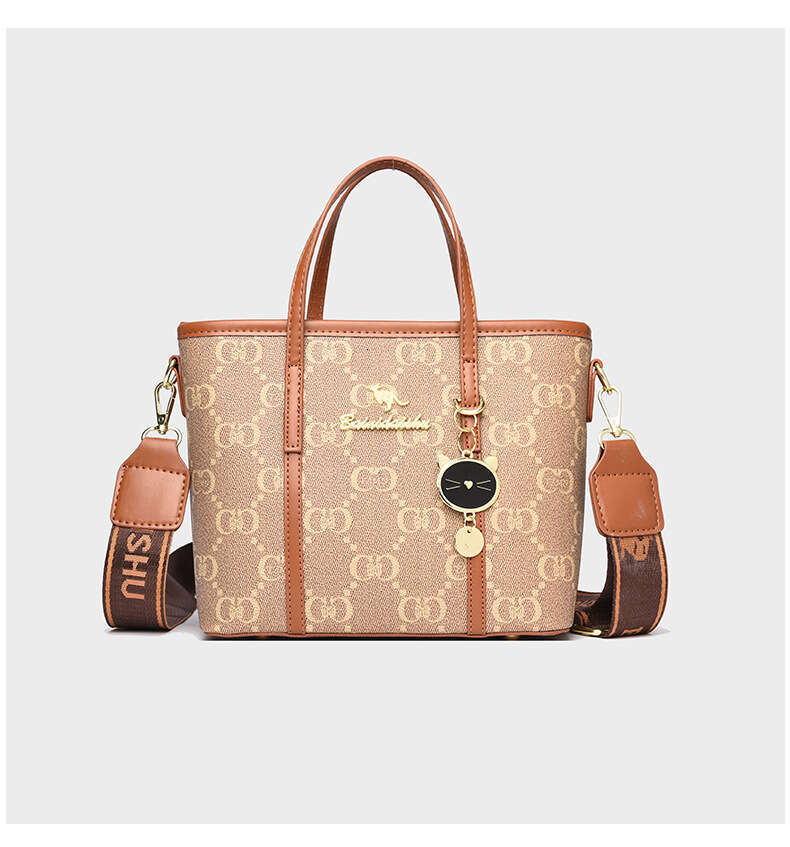 Fashion Designer Bags Luxury Handbags Letter Printed Single Shoulder Crossbody Bucket Bag 2025 New Fashionable Large Capacity Handbag for Women