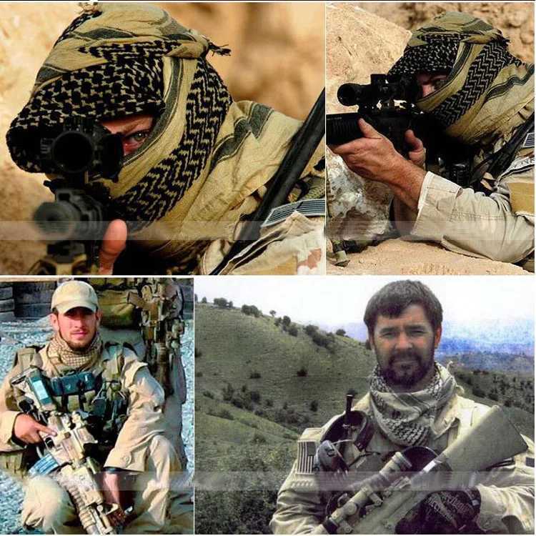 Military Cotton Scarf Windproof Sandproof Camouflage Head Wr for Outdoor Sports Hunting Desert Travel Arabic StyleXJ250905