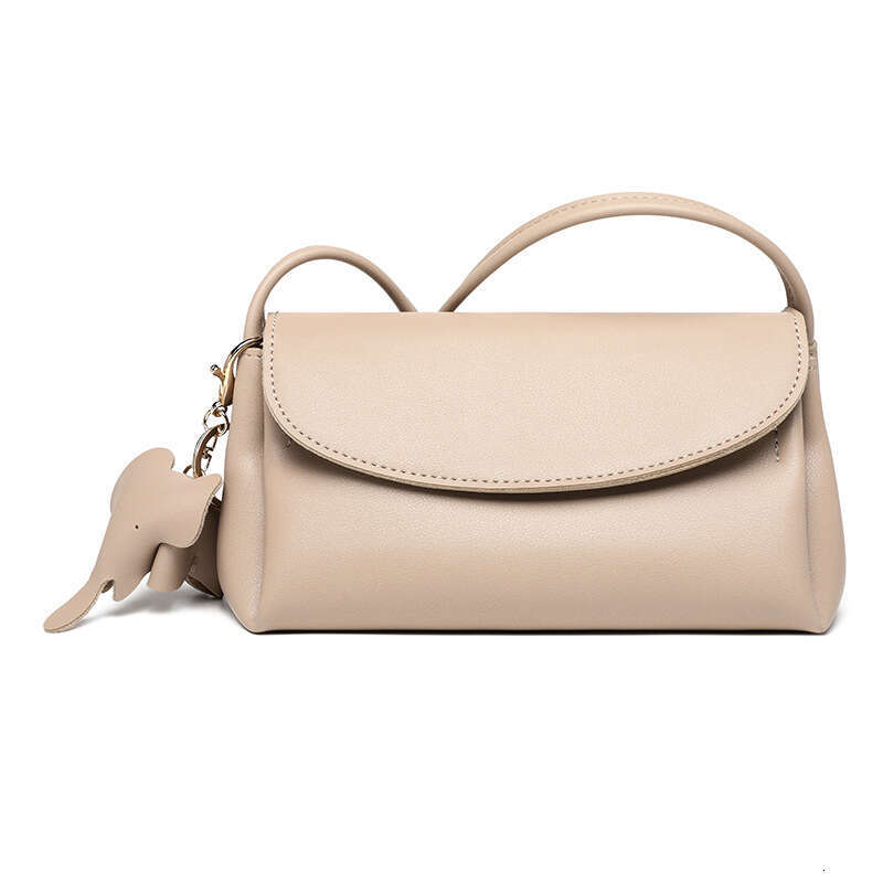 Fashion High-Quality Soft Leather Mini 2025 New Summer Simple Versatile Cloud Single Shoulder Crossbody Women's Bag