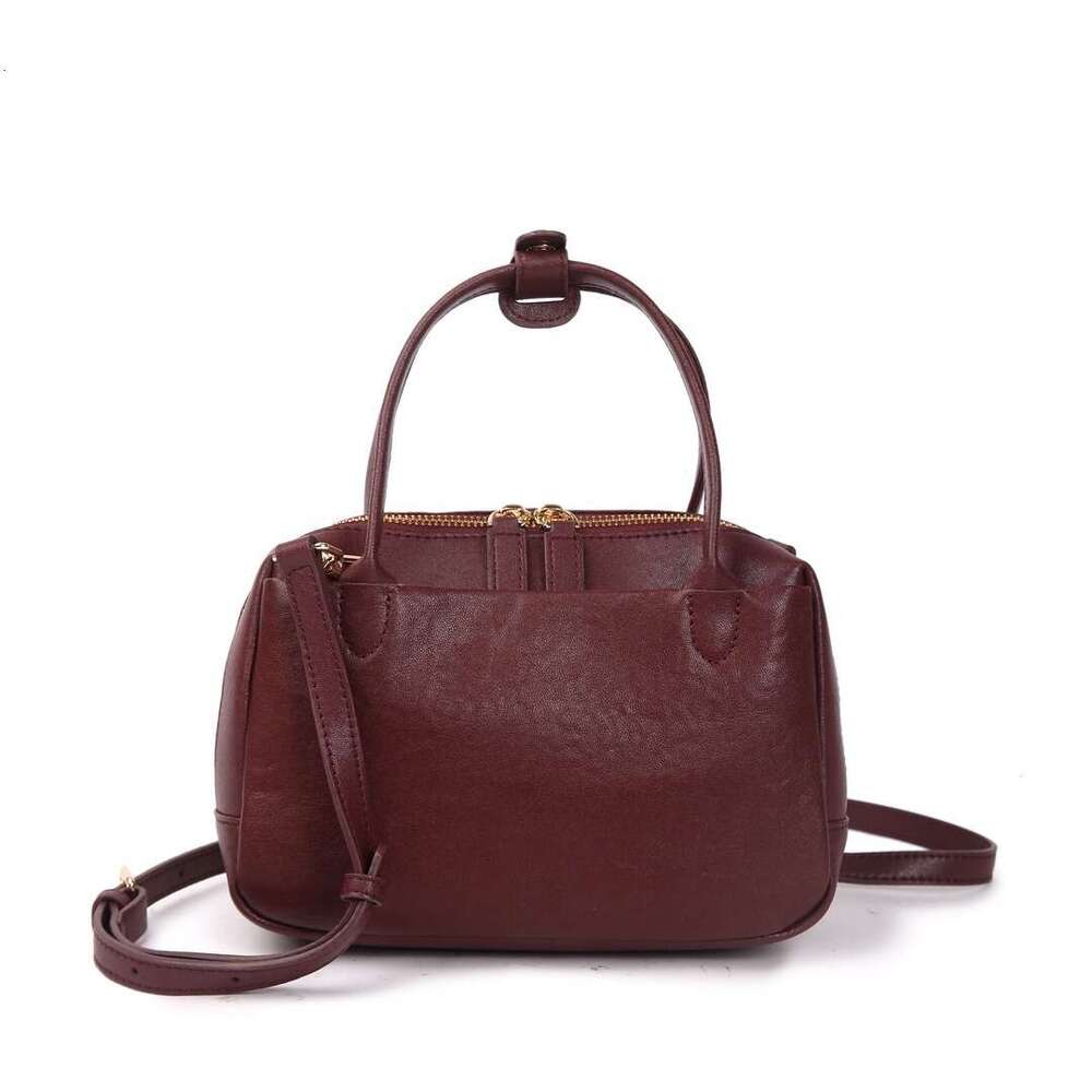 Genuine Leather Women's Small 2025 Spring Summer New Fashion Handbag High-Quality Texture Single Shoulder Crossbody Bag