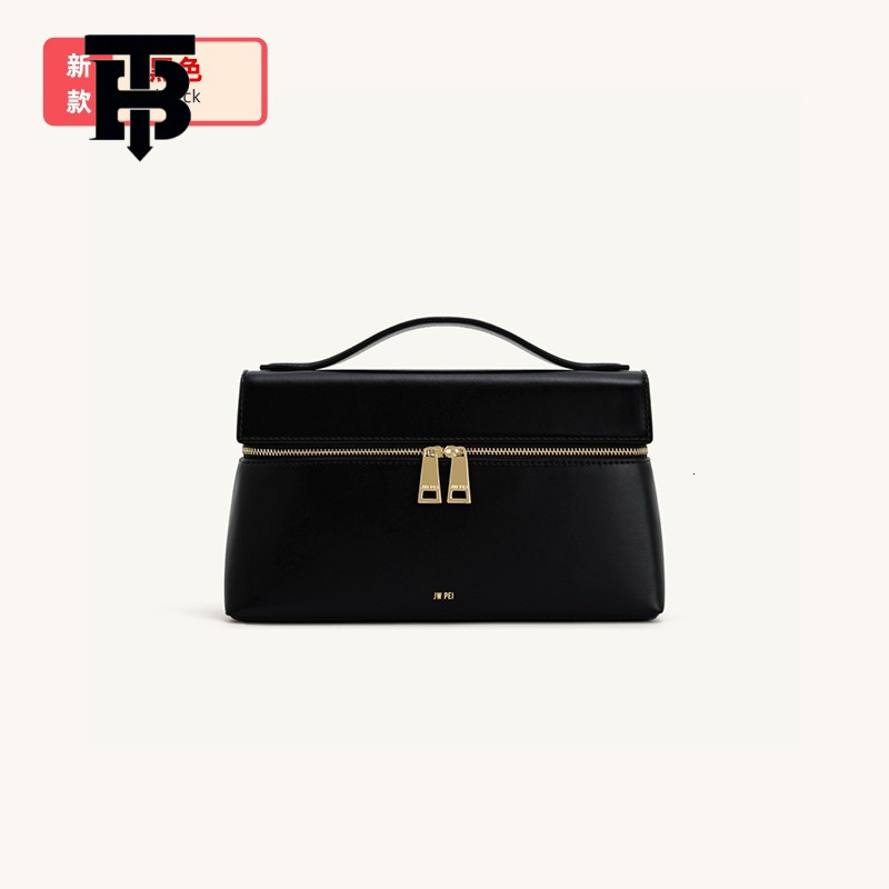 Luxury Bag TB BHULAMTE Designer Bag Cross-border JWPEI Lunch Box Bag New Niche Design Shoulder Bag Crossbody Bag Handbag Tote Bag Genuine Leather Wome