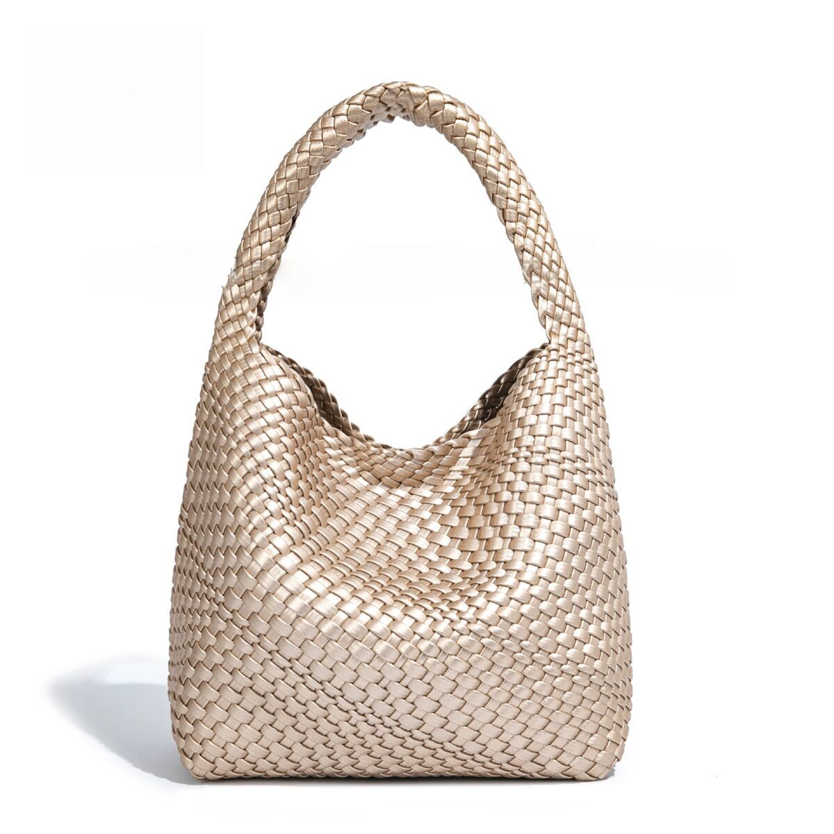 TB BHULAMTE Eva| Live Cross-Border Hot Designer s bag Sale Handmade Woven Single Shoulder Bucket Bag Fashionable Versatile Handbag