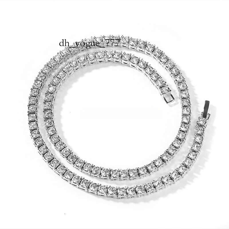 GRA Certificate 2mm 3mm 5mm Link D Color VVS Dia Necklace Jewelry Sier Moissanite Tennis Chain