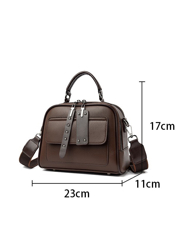Popular Trendy Stylish Versatile High-End Feel Multi-Layer Practical Niche Design Women's Handbag And Crossbody Bag