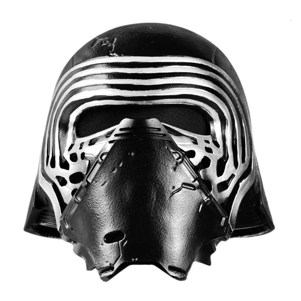 SW Cosplay Kylo Ren Helmet Mask for Man Resin Material Full Head Halloween Mask Masquerade Carnival Party Props for AdultXJ250905