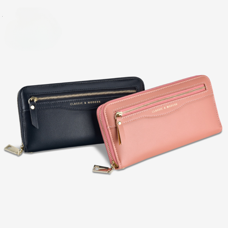 Top quality Brand High Quality New Style Free Delivery Designer Tailian Women's Wallet Cross-border Zipper Coin Long Card Holder Purse New Free D