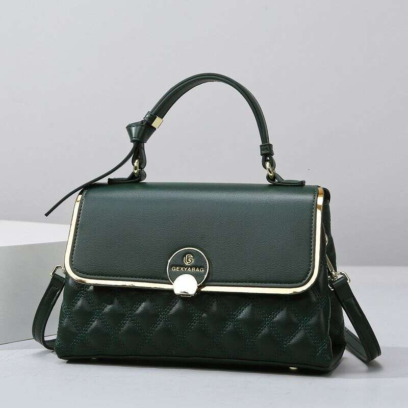 Bags High-End Large-Capacity Dia-Patterned Ladies' Handbags Spring Women's Versatile Messenger Bags