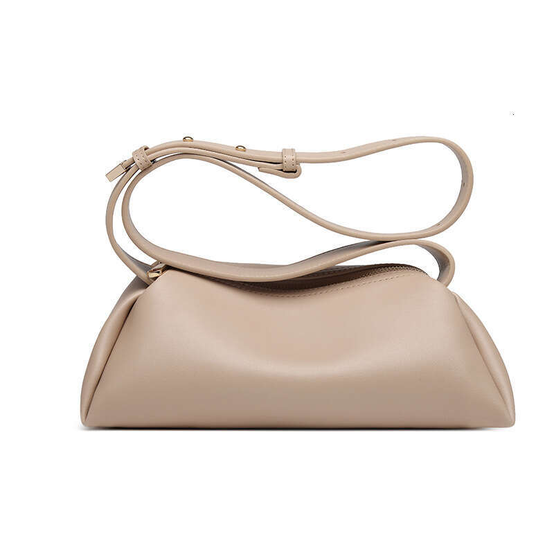 Casual Lightweight Travel Crossbody Bag for Women 2025 New Trendy Single Shoulder Versatile Soft Leather Pillow Shape
